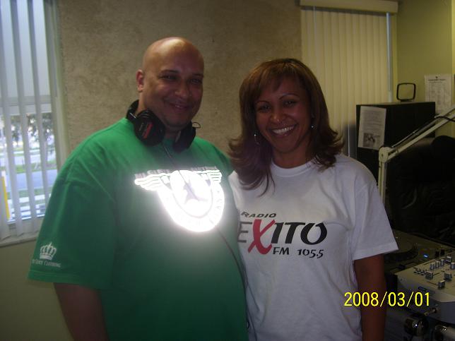 2008-03-01 Jessica with Special Guest DJ Shotgun Exito Studios Homestead Florida
