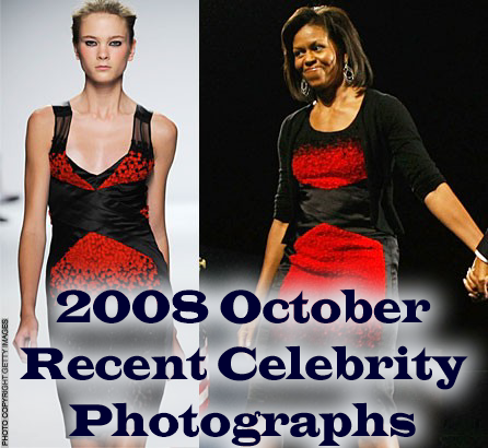 2008-10 October Recent Celebrity Photographs