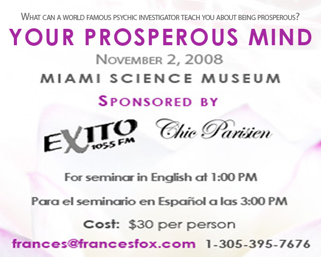 2008-11-02 Frances Fox Event at the Miami Science Museum