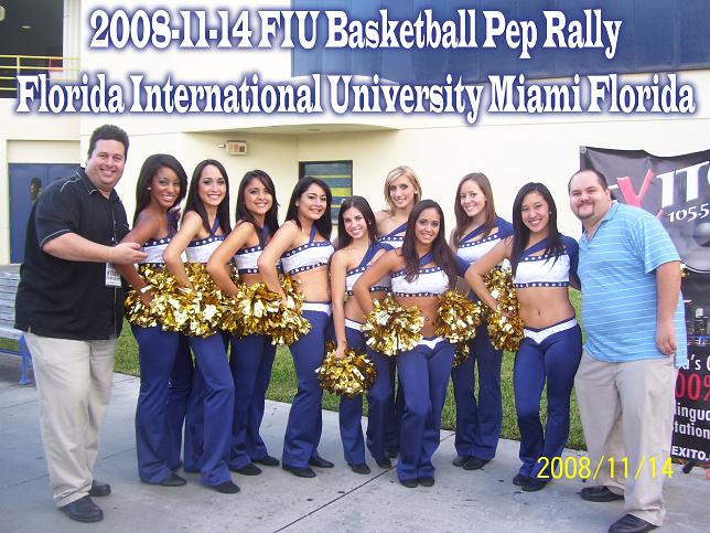 2008-11-14 FIU Basketball Pep Rally Florida International University Miami Florida