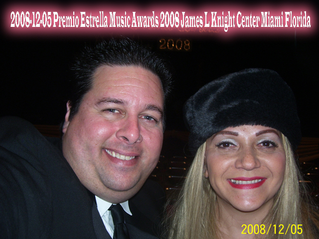 2008-12-05 Premio Estrella Music Awards 2008 James L Knight Center Miami Florida