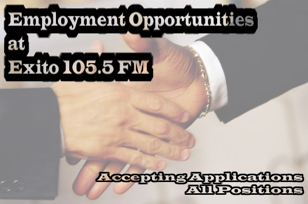 Employment at Radio Exito