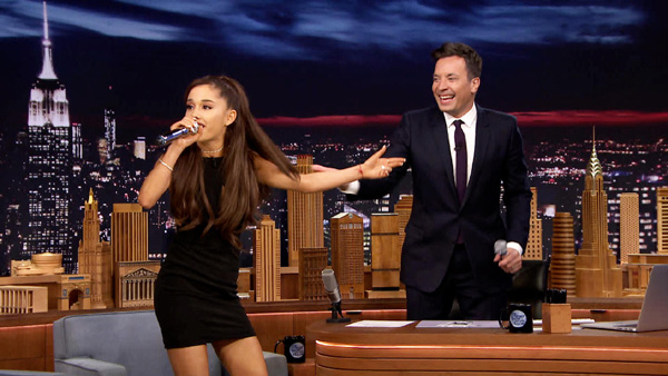 Ariana Grande Does a Spot-On Celine Dion Impression {WATCH}