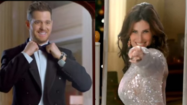 Idina Menzel & Michael Bublé - 'Baby It's Cold Outside'