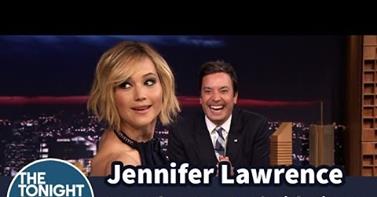 Jennifer Lawrence Get's Embarrassed In Front Of Jennifer Lopez!