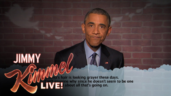 Jimmy Kimmel Mean Tweets - President Obama Edition