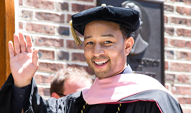 John Legend inspires new grads during moving commencement speech