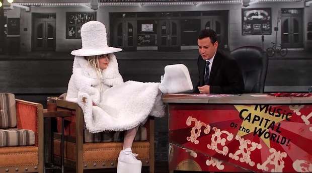 Lady Gaga...FILTERED DRESS! (WATCH)