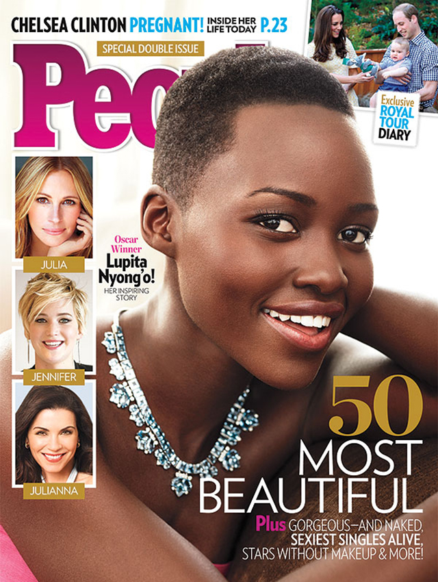 Lupita Nyong'o is named 'People's' Most Beautiful 2014