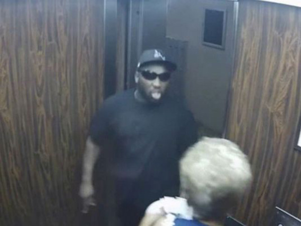 Man robs elderly woman on elevator & gets stuck in elevator with her!