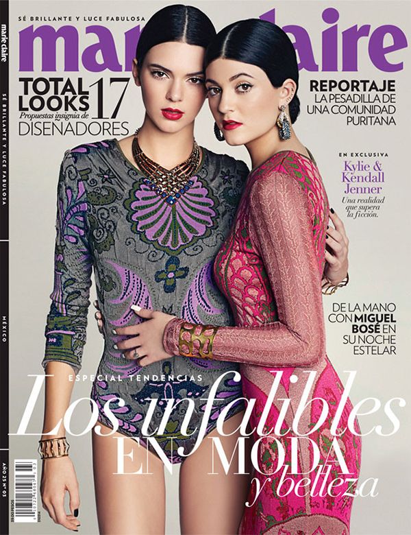 PHOTO: Kendall and Kylie Jenner cover 'Marie Claire'