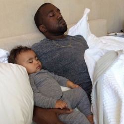 PHOTO: Kim Kardashian shares precious Father's Day pic of North and Kanye West