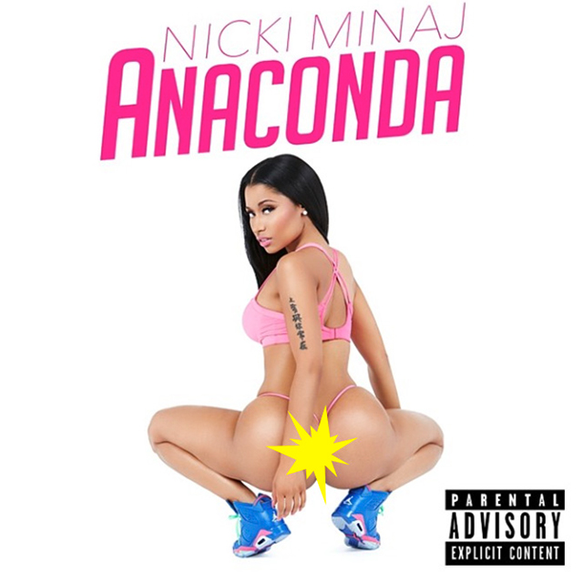 PHOTO: Nicki Minaj Reveals Sexy Artwork for 'Anaconda' Single