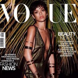 PHOTOS: Rihanna sizzles in two 'VOGUE' Brasil covers
