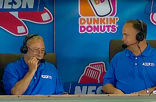 Red Sox Announcer Loses a Tooth While Reporting!