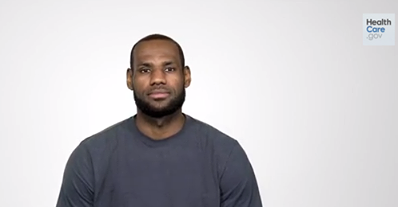 (VIDEO) LeBron James: #GetCovered by March 31