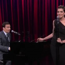 WATCH: Anne Hathaway & Jimmy Fallon turn rap songs into showtunes