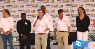 WATCH: Colombian President Pees His Pants on National TV!