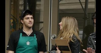 WATCH: Ever Wonder What It Would Be Like If Starbucks Had Bouncers?