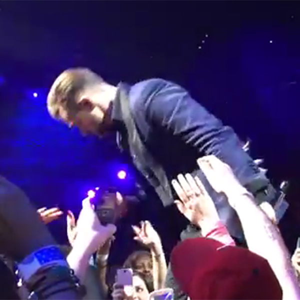 WATCH: Fan grabs Justin Timberlake's butt during concert