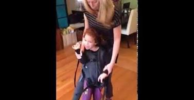 WATCH: Girl with Cerebral Palsy Dances For the First Time Without a Walker