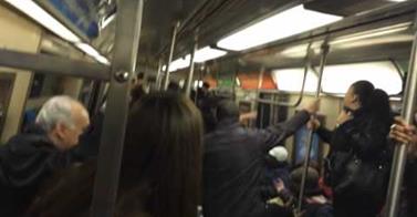 WATCH: New Yorkers Go Crazy When They Get Trapped on a Train with a Rat