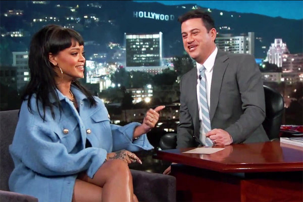 WATCH: Rihanna Pranks Jimmy Kimmel For #AprilFoolsDay At 1 AM