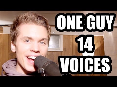 WATCH: This guy impersonates the voices of 14 singers!