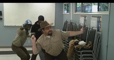 WATCH THIS: Park Ranger has moves!
