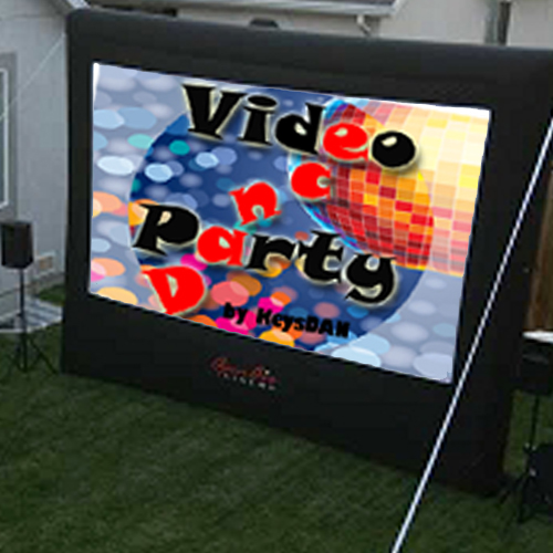 Video Dance Party - Big Screen Music Video Party Miami Video Dance Party, Florida Keys video dance party, Miami, DJ's School Dances