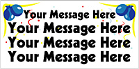 Personalized Banners Party Supplies