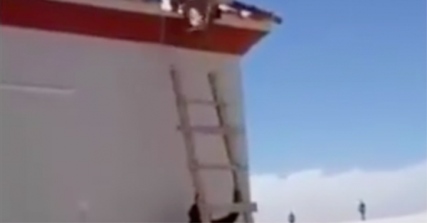 Awesome Ladder Prank!!!