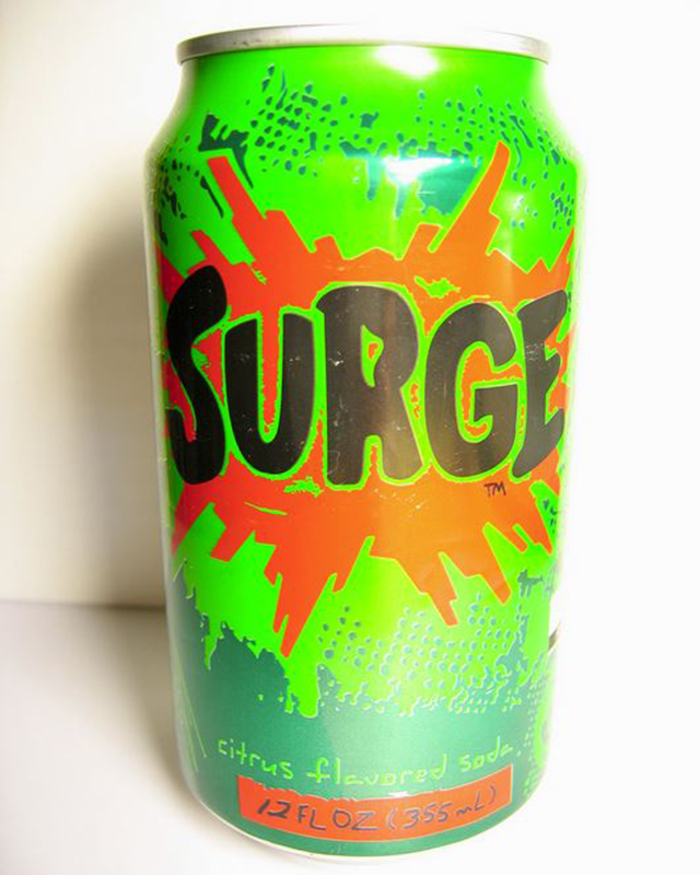 Coke Brings Back Surge Soft Drink!