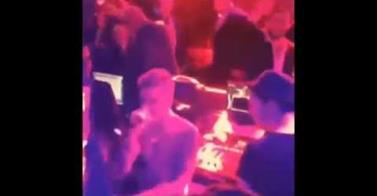 WATCH: Justin Bieber Rap tupac Song 'Dear Mama' In Canne Club